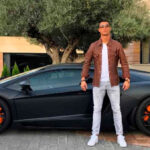 Cristiano Ronaldo y su Lamborghini | Instagram